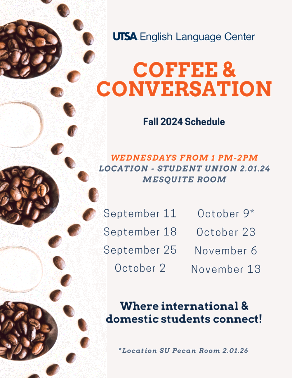 Coffee and Conversation Fall